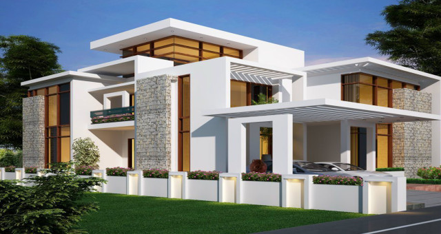 Beautiful Elevation in Brindavan Homes @ Kochadai, Madurai, Tamilnadu