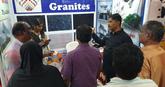 Preetham Granites  & Preetham Builders – Our stall at one of the largest Build & Property Exhibitions “BuildEx – 2019” in Madittsia, Madurai