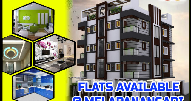 2BHK Flat Available @ PSM Apartment @ Mela Panangadi, Madurai