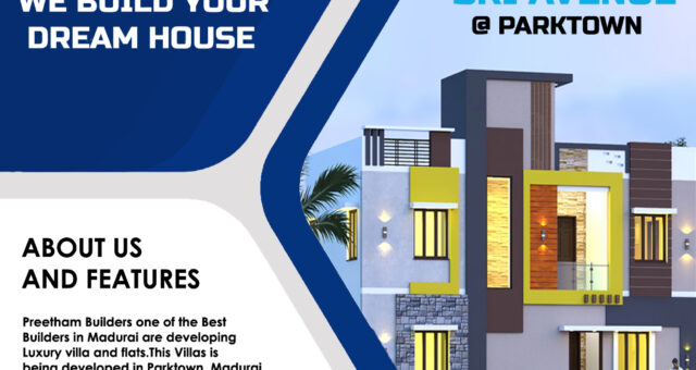 Independent Villas available @ Sri Avenue, Parktown,Madurai